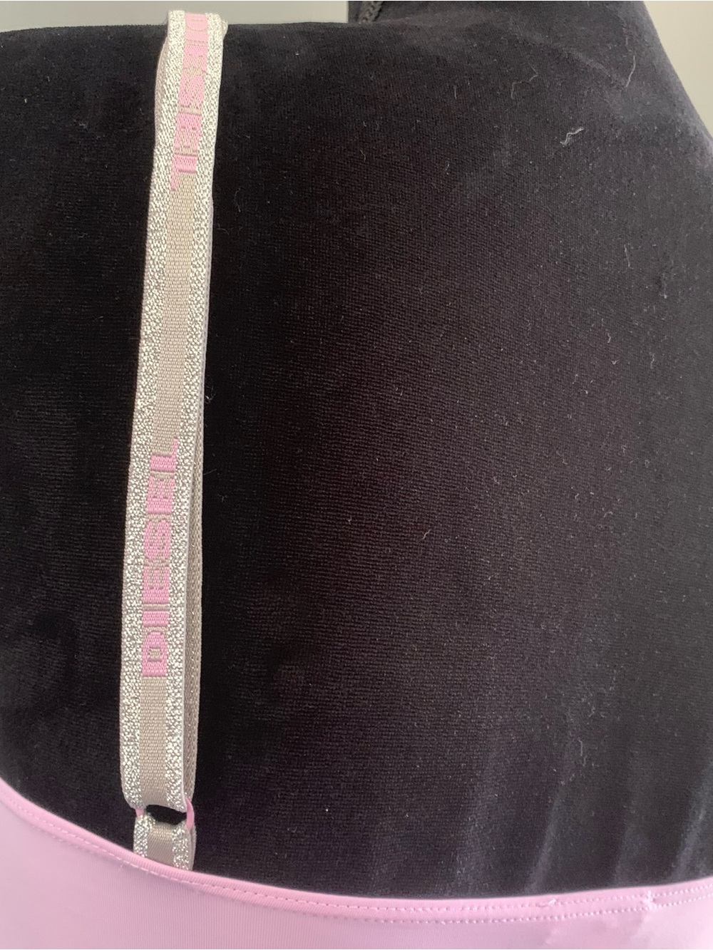 Diesel Light Pink Ruffle top - Picture 5 of 8